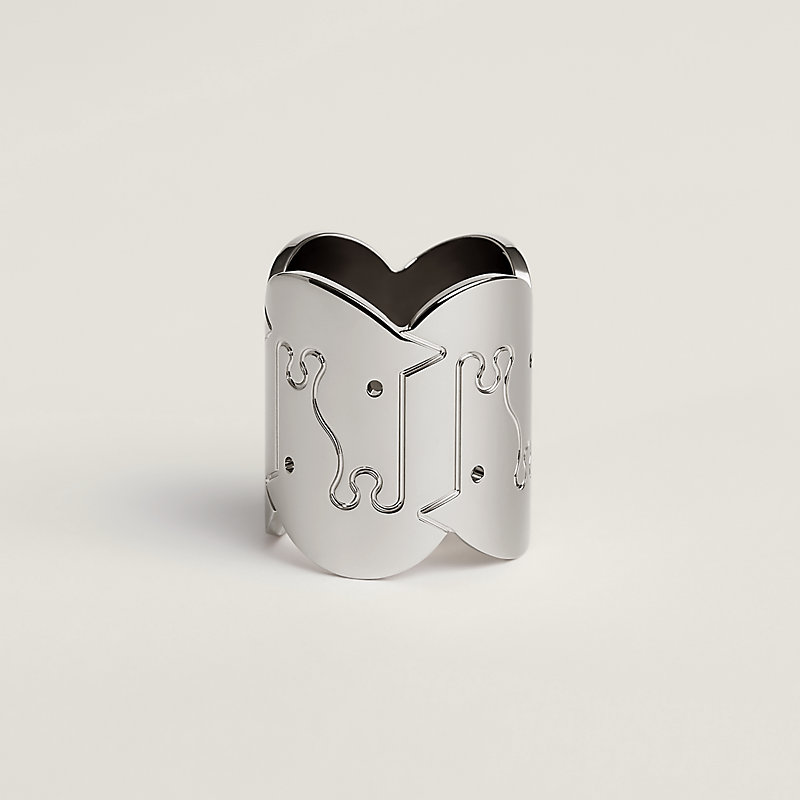 スカーフリング 《パルテノン》 - レッド | Hermès - エルメス